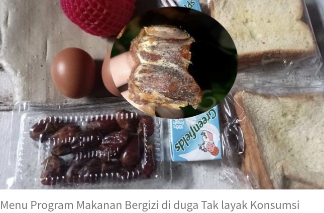 MBG di Lamatti Riaja Sinjai Disorot, Menu Rapel Tiga Hari Diduga Tak Layak Konsumsi