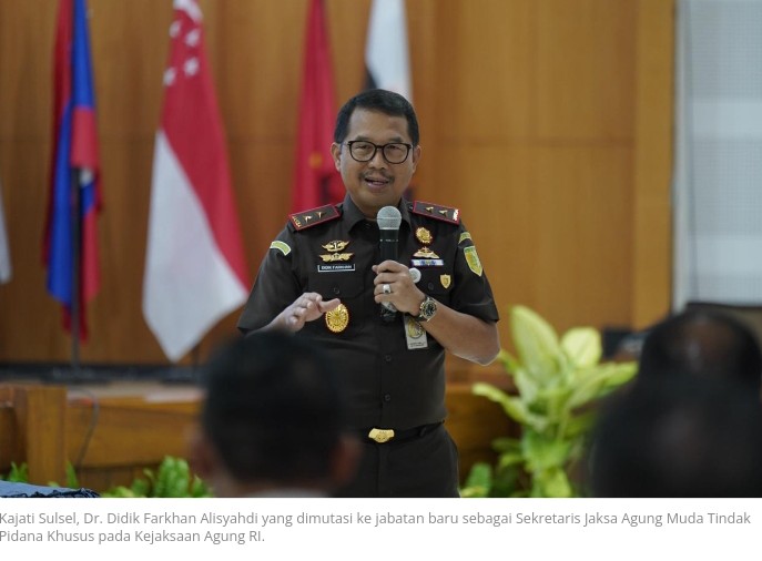 Kajati Sulsel Berganti, Tiga Kajari Ikut Dirotasi