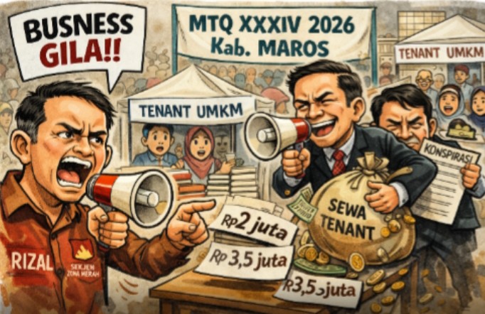 MTQ di Maros Jadi Lahan Bisnis, Segini Tarif Sewa Tenant