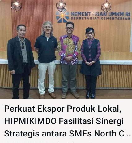 Perkuat Ekspor Produk Lokal, HIPMIKIMDO Fasilitasi Sinergi Strategis Antara SMEs North Carolina USA dan Kementerian UMKM RI