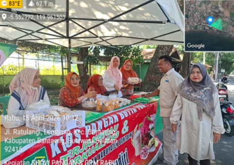 Kolaborasi TP. PKK Kabupaten Bantaeng dengan Dinas Ketahanan Pangan