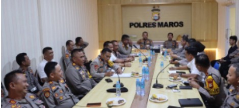 Jelang May Day, Polres Maros Siapkan Skema Pengamanan Kawal Hari Buruh
